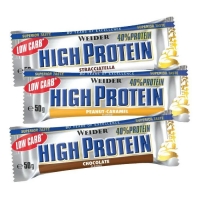 Weider - High Protein Bar (24 x 50 g Riegel)