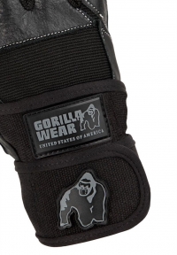 Gorilla Wear - Dallas Wrist Wraps Gloves - Black