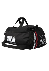 Gorilla Wear - Norris Hybrid Gym Bag/Backpack - Black