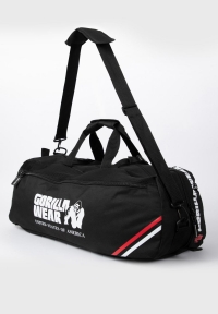 Gorilla Wear - Norris Hybrid Gym Bag/Backpack - Black