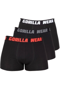 Gorilla Wear - Boxershorts 3-Pack - Black