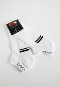 Gorilla Wear - Quarter Socks 2-Pack - White