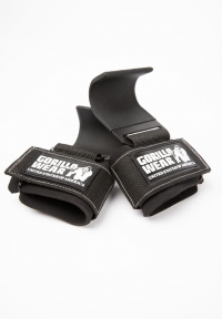 Gorilla Wear - Weight Lifting Hooks - Black/White