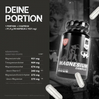 Mammut Nutrition - Magnesium Complex - Caps - 90 Stck/Dose