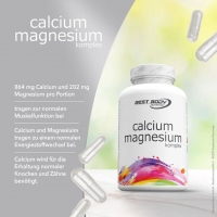 Best Body Nutrition - Calcium Magnesium Komplex Kapseln