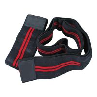 Kniebandagen black red