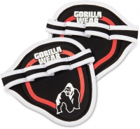 Gorilla Wear - Palm Grip Pads - Black/Red