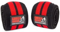 Gorilla Wear - Knee Wraps - Black/Red