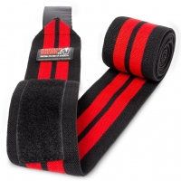 Gorilla Wear - Knee Wraps - Black/Red