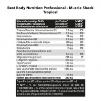 Best Body Nutrition - Professional Muscle Shock 2in1